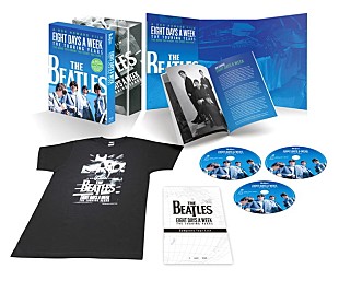 「映画『ザ・ビートルズ　EIGHT DAYS A WEEK』Blu-ray/DVDは12月発売！ 106分の特典映像＆Tシャツ付きエディションも」