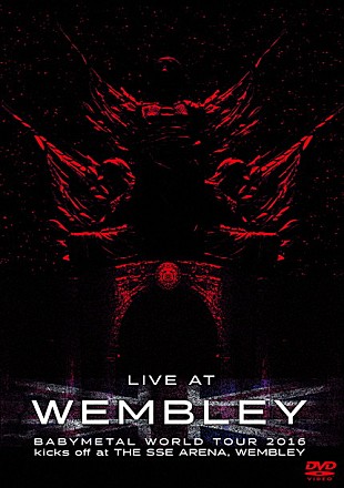 「BABYMETAL ライブ映像作品『LIVE AT WEMBLEY』アートワーク公開＆発売イベントも決定」