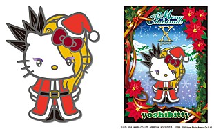 「YOSHIKI（X JAPAN）× ハローキティ「yoshikitty」初のX&#039;masアイテムが登場」