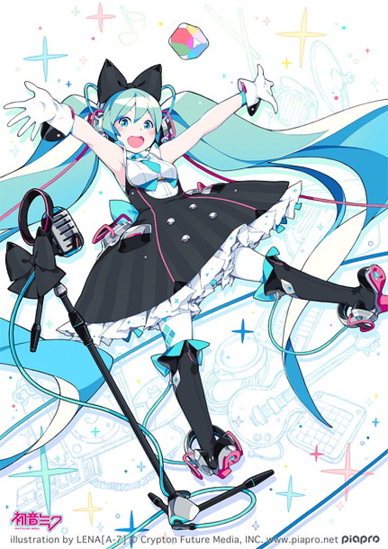 初音ミク「【初音ミク「マジカルミライ 2016」】西武新宿駅前ユニカビジョンにて放映！ オフィシャルグッズのプレゼントも」1枚目/1