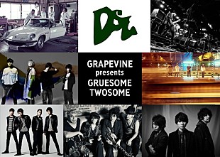 「GRAPEVINE 20周年記念ツアー【GRUESOME TWOSOME】ユニコーン/ストレイテナー/OGRE YOU ASSHOLEらがゲスト出演」