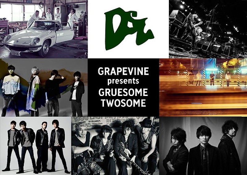 GRAPEVINE「GRAPEVINE 20周年記念ツアー【GRUESOME TWOSOME】ユニコーン/ストレイテナー/OGRE YOU ASSHOLEらがゲスト出演」1枚目/2