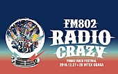 サカナクション「【FM802 RADIO CRAZY】ライブ音源を1/9にスペシャル番組で大量オンエア決定」1枚目/1