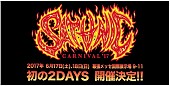 Hi-STANDARD「今年は2days！【SATANIC CARNIVAL&amp;#039;17】開催決定」1枚目/1