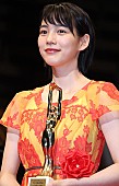 「のん、主演アニメ“３冠獲得”に笑顔　「のんちゃん以外、考えられなかった」と監督」1枚目/1