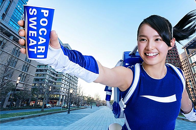 「「東京マラソンっていいな！」　２代目ポカリガ－ルが新コ－スをアドバイス」1枚目/1