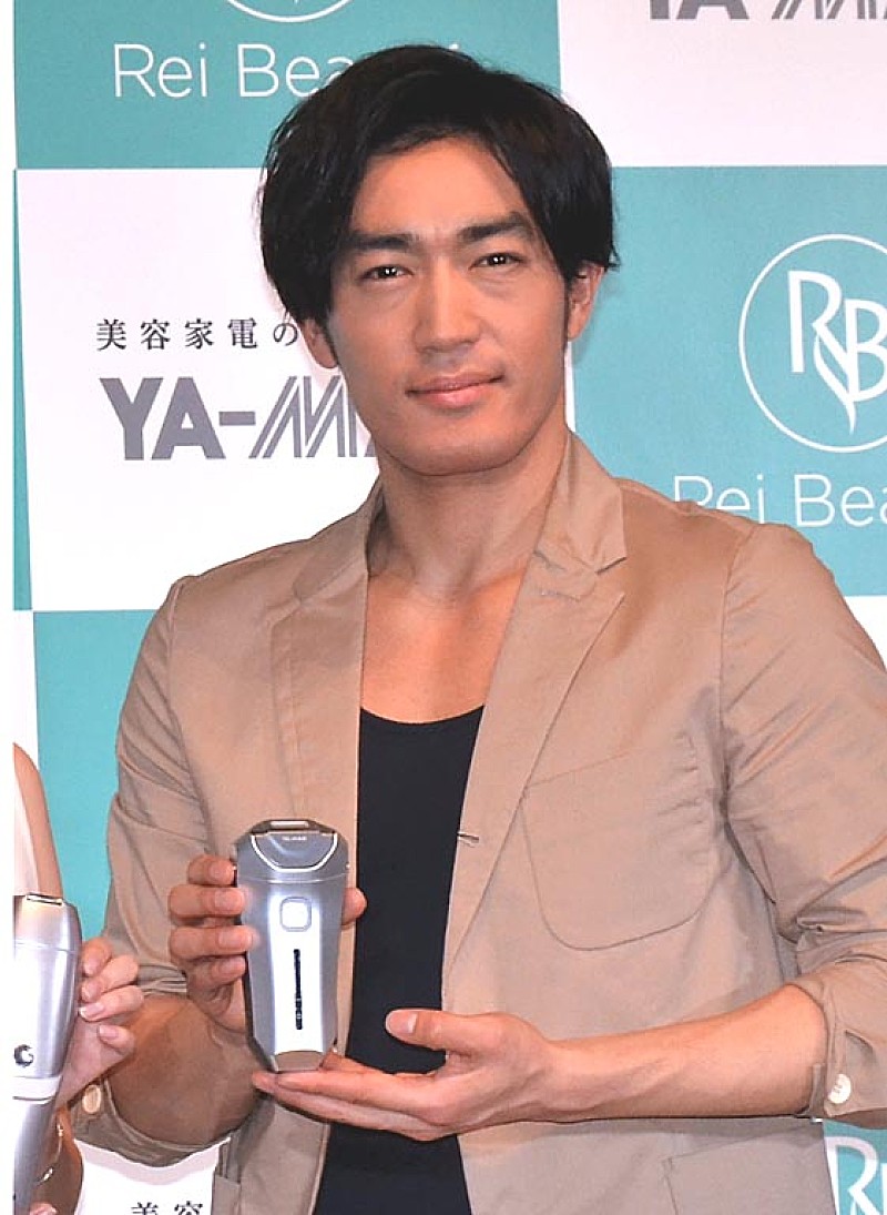 「大谷亮平、久々の日本の春、花見に期待 囲み取材に「テレビで見ていた世界」」1枚目/1