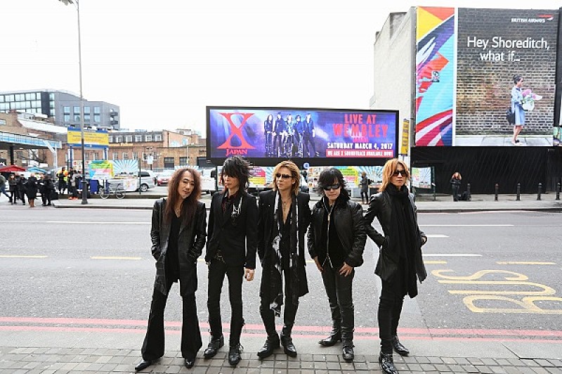 X JAPAN「X JAPAN、聖地ウェンブリーアリーナ公演に現地ファン熱狂」1枚目/8