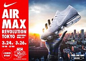 「ナイキAIR MAX30周年記念イベント、音楽とランニングのコラボも」1枚目/2