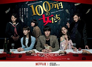「RADWIMPS野田洋次郎の初主演ドラマ『100万円の女たち』キービジュアル＆スポット映像公開」