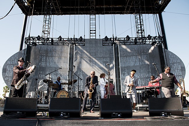 レディオヘッド「Preservation Hall Jazz Band (Photo: Roger Ho / Courtesy of Coachella)」26枚目/38