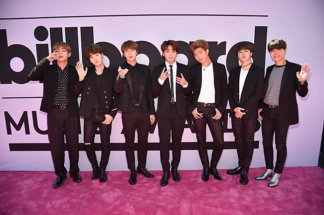 ＢＴＳ（防弾少年団）「【2017 ビルボード・ミュージック・アワード】、防弾少年団（BTS）が&lt;Top Social Artist&gt;を受賞」1枚目/1