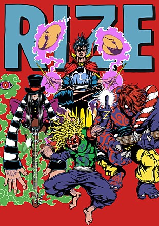 「RIZEがアメコミヒーローに 新ビジュアル＆ALアートワーク公開」