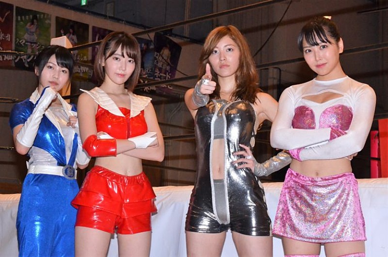 「豆腐プロレス」初のリアル興行はハリウッドＪＵＲＩＮＡが勝利　宮脇咲良は負けてガチ泣き「初めて」 