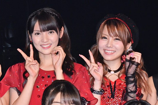 「モ－ニング娘。結成２０周年イベントに道重＆田中が登場　道重さゆみ、長く愛される理由は「１２年私がいたから」」1枚目/1