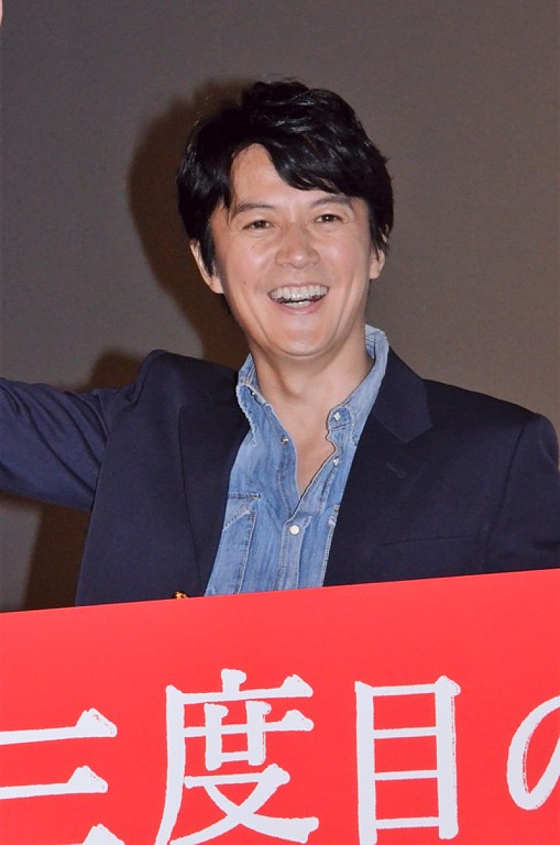 福山雅治、是枝監督との３度目のタッグに意欲　是枝監督は「すっごい悪いやつをやってほしい」