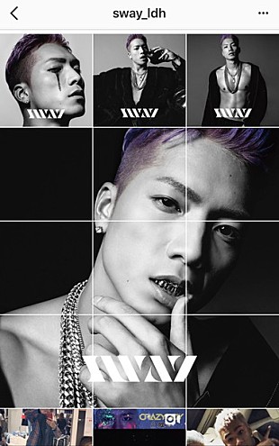 「SWAY「禁断の黒の林檎をかじって最高のサウンドの世界へTripしたい」 デビューシングル『MANZANA』アートワーク解禁」