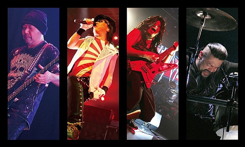 LOUDNESS、名盤再現ツアー音源とオリジナル盤のリマスターCD＆映像作品発売決定 