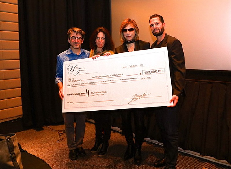 YOSHIKIが1127万円寄付「皆様の1日でも早い回復を祈って」米ハリケーン被災者を支援