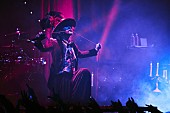 the GazettE「the GazettE 2極の顔を存分に見せたハロウィンの夜。共に祝い、舞い乱れる野郎どもこそ「俺らの生きる理由」」1枚目/14