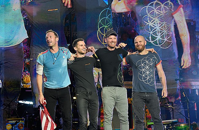 「コールドプレイ、【ア・ヘッド・フル・オブ・ドリームズ・ツアー】興行収入が歴代3位に」1枚目/1