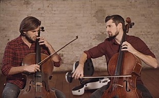 「2CELLOS「エドが気に入ってくれたらいいけど」 エド・シーラン「パーフェクト」のカバー映像公開」