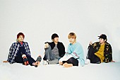 04 Limited Sazabys「04 Limited Sazabys、『My HERO/夕凪』発売記念スペシャルLINE LIVEの生配信決定」1枚目/7