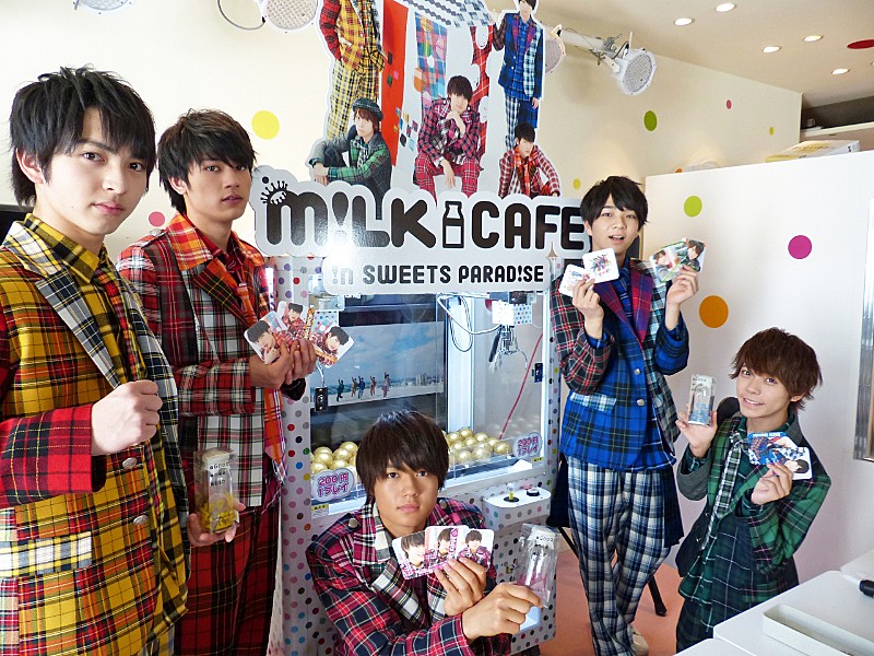 【M!LK×SWEETS PARADISE】期間限定ｘコラボカフェオープン！スペシャルイベントにM!LKが登場