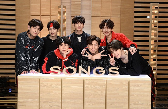 ＢＴＳ（防弾少年団）「BTS (防弾少年団)、NHK『SONGS』に初登場！　世界中のファンからの質問も」1枚目/1