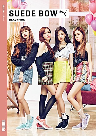 「BLACKPINKがPUMAの新商品で日本のTV-CMに初出演」