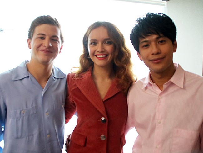 「『レディ・プレイヤー１』タイ・シェリダン、オリビア・クック、森崎ウィンインタビュー、スピルバーグ監督は「子供のような好奇心の持ち主」」1枚目/4