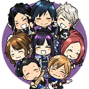 「和楽器バンド LINEスタンプがランキング1位獲得！ メンバーがイラスト化された全40種類」