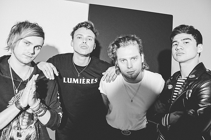 5SOS、来日公演が2018年8月に決定