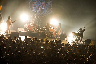 「パスピエ、最新作『ネオンと虎』を体現する全国ツアー【カムフラージュ】開幕」