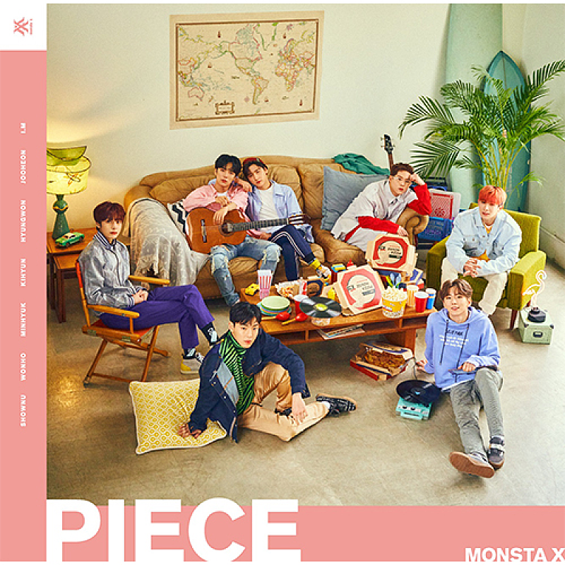 【ビルボード】前週5位のMONSTA X『PIECE』が14,918枚を売り上げてアルバム・セールス首位（5/23訂正）