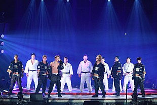 「EXILE THE SECOND、ファイナル公演初日に日本柔道界とステージ共演」