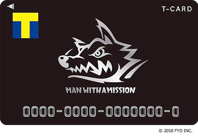 MAN WITH A MISSION「MAN WITH A MISSION、登録型サービスを立ち上げ！ オリジナルデザインTカード受付開始」1枚目/6