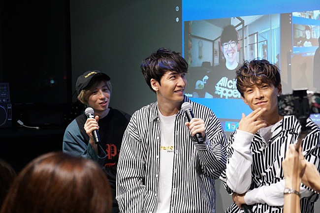 「w-inds.、Spotifyのオフィスで国内外のファンとのトークイベントを開催」1枚目/5