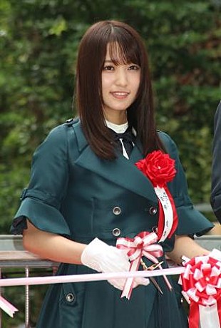 「欅坂４６ 菅井友香「渋谷という街に運命を感じる」　「渋谷ストリ－ム」オ－プニングセレモニ－に登場」