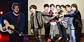 エド・シーラン「エド・シーラン、BTS (防弾少年団)とのコラボに言及「彼らは最高だと思う」」1枚目/1