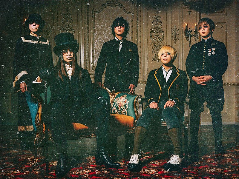 MUCC、“5人”が写る新アーティスト写真を解禁