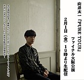 向井太一「向井太一のツアーファイナルにKREVA出演、『風が強く吹いている』ED映像公開」1枚目/4