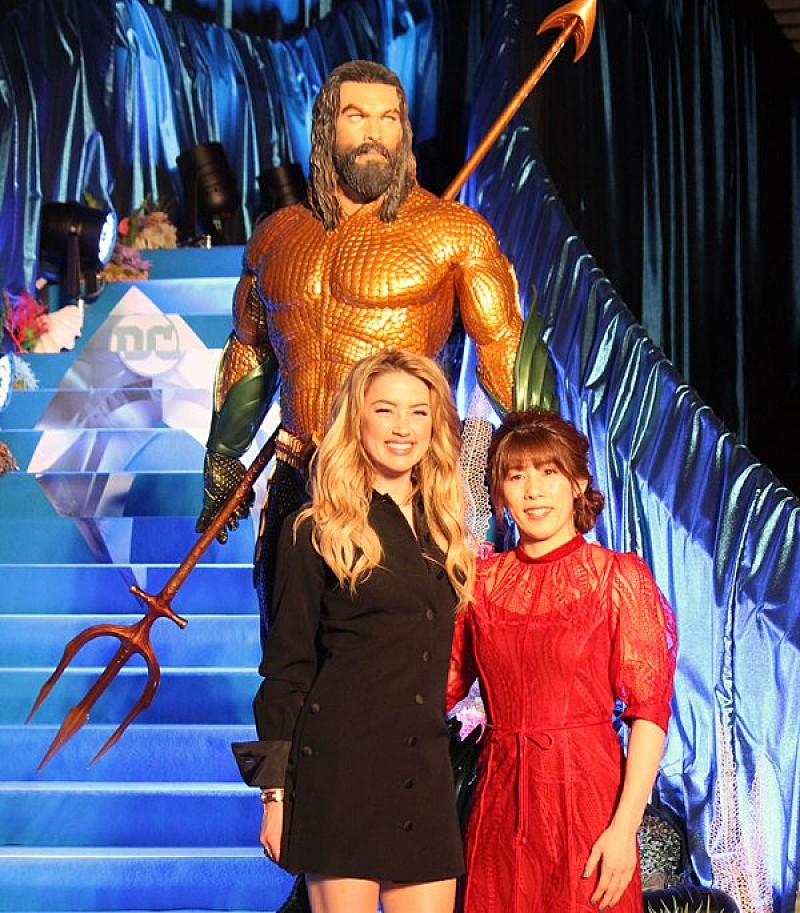 「吉田沙保里、アンバ－・ハ－ドの美脚に嫉妬！？　「強さと美しさは勝っている、としておいてください」」1枚目/1