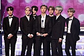 BTS「【第６１回グラミー賞】BTSがプレゼンター登壇、韓国初のグループに」1枚目/1