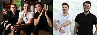 「ザ・チェインスモーカーズ＆5SOS、大規模な北米＆カナダ・ツアーを発表」