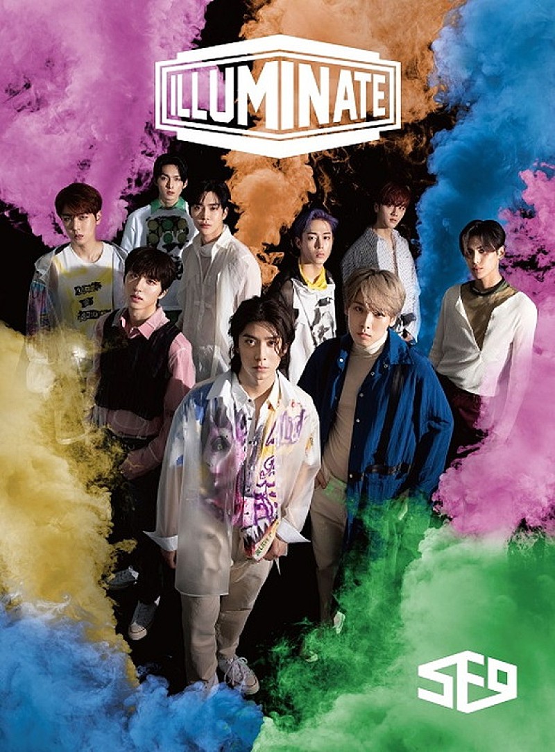 SF9、新AL『ILLUMINATE』新ビジュアル＆ジャケ写＆収録内容解禁