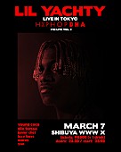 「リル・ヨッティー、初来日ライブが3/7に緊急決定」1枚目/1
