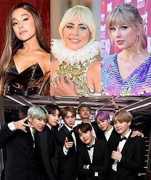 「アリアナ/ガガ/テイラー/BTSら、米誌タイム「最も影響力のある100人」に選出」