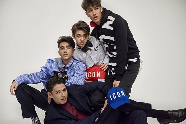 「日米ハーフのボーイズグループ・INTERSECTION、ファンコミュニティ開設＆初のファンイベント開催決定」1枚目/2