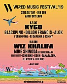 BLACKPINK「【WIRED MUSIC FESTIVAL】にBLACKPINK、King Gnu、KOHHら10組追加」1枚目/1